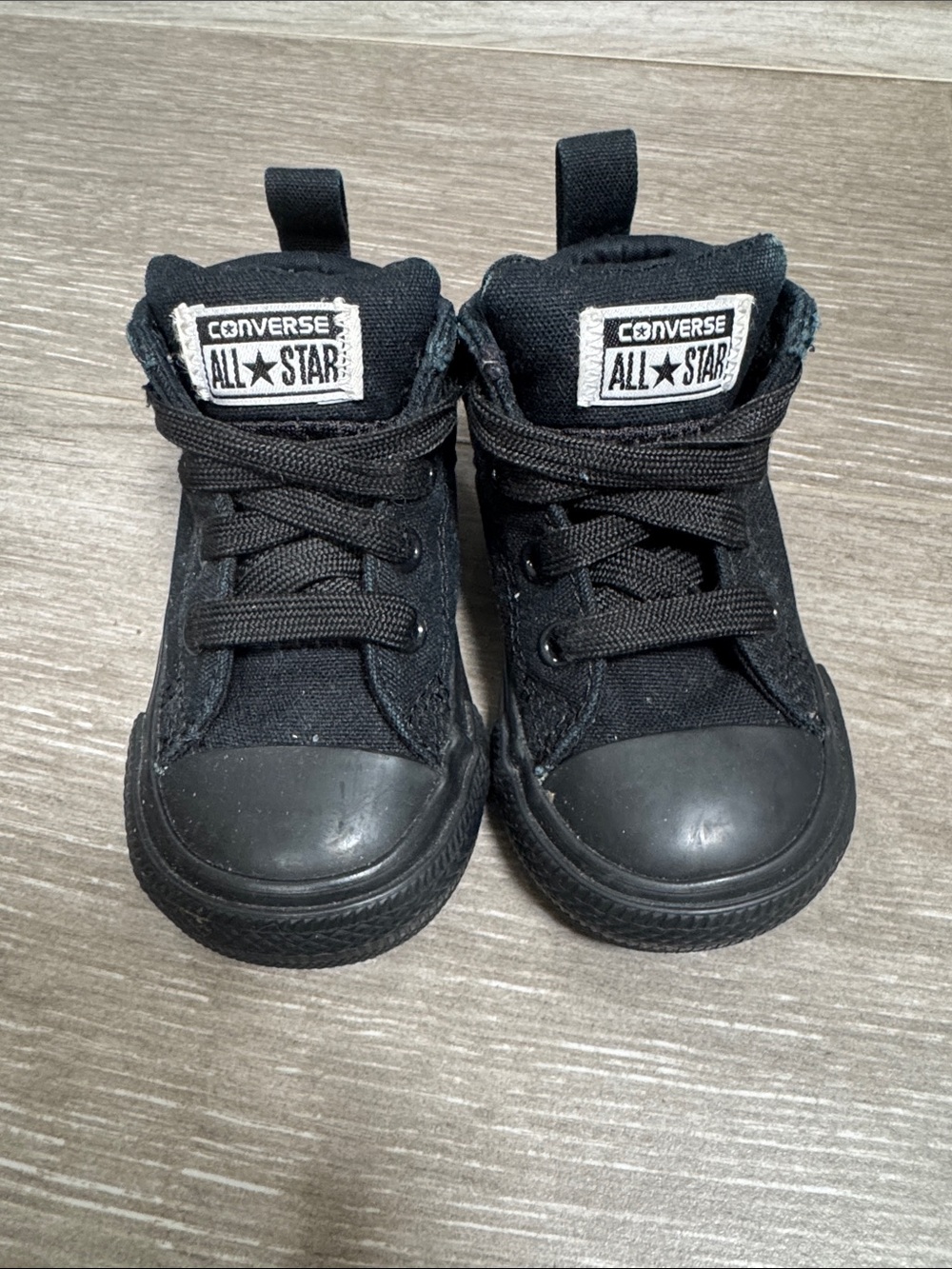 Converse All Star Kids' Black High-Top Sneakers